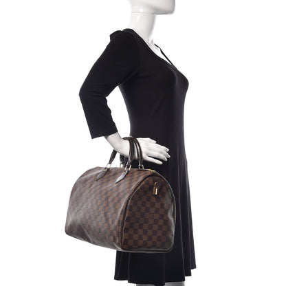 Louis Vuitton Damier Ebene Speedy 35 2 of 14