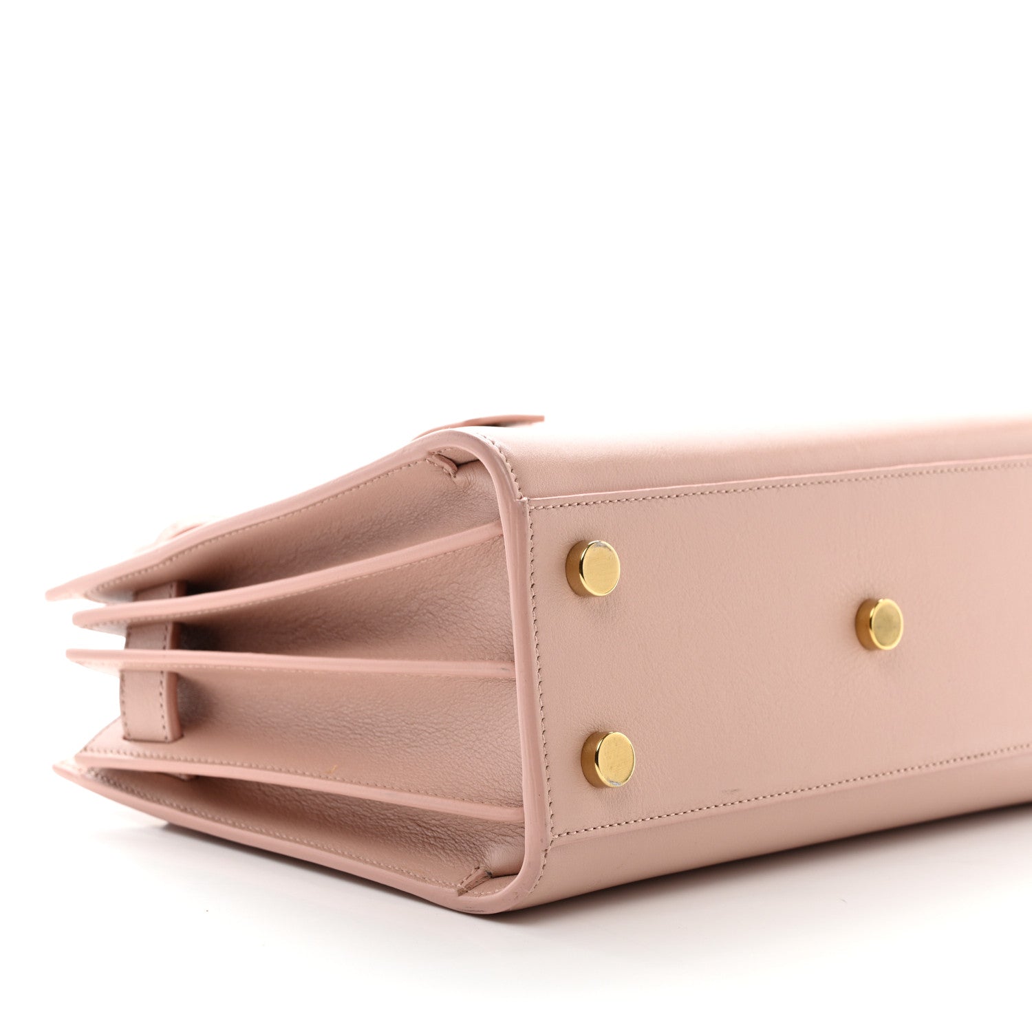 Saint Laurent Calfskin Nano Sac De Jour Pale Pink 9 of 12