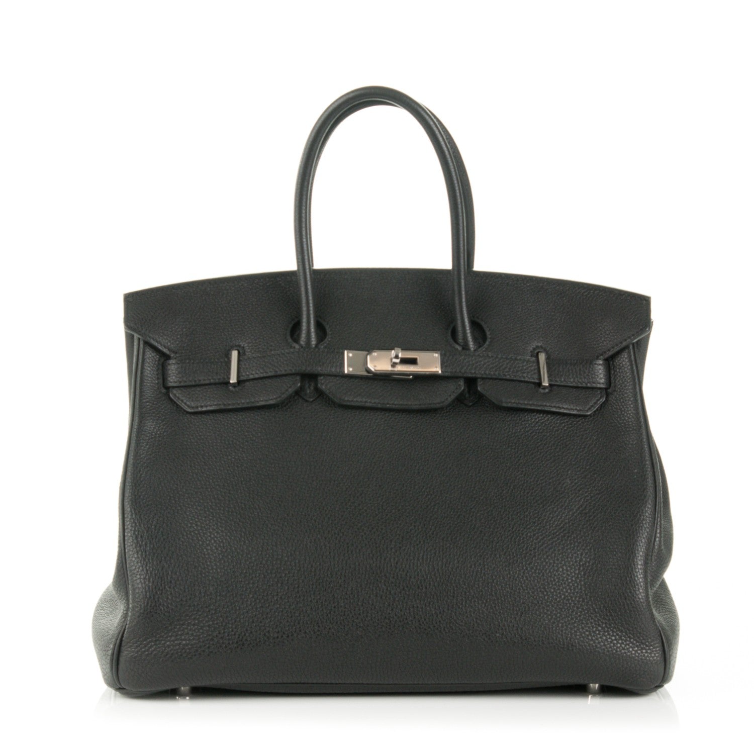 Hermes Taurillon Clemence Birkin 35 Black 1 of 27