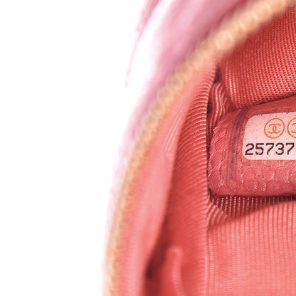 Chanel Caviar Quilted Small Cosmetic Case Pink 7 of 8