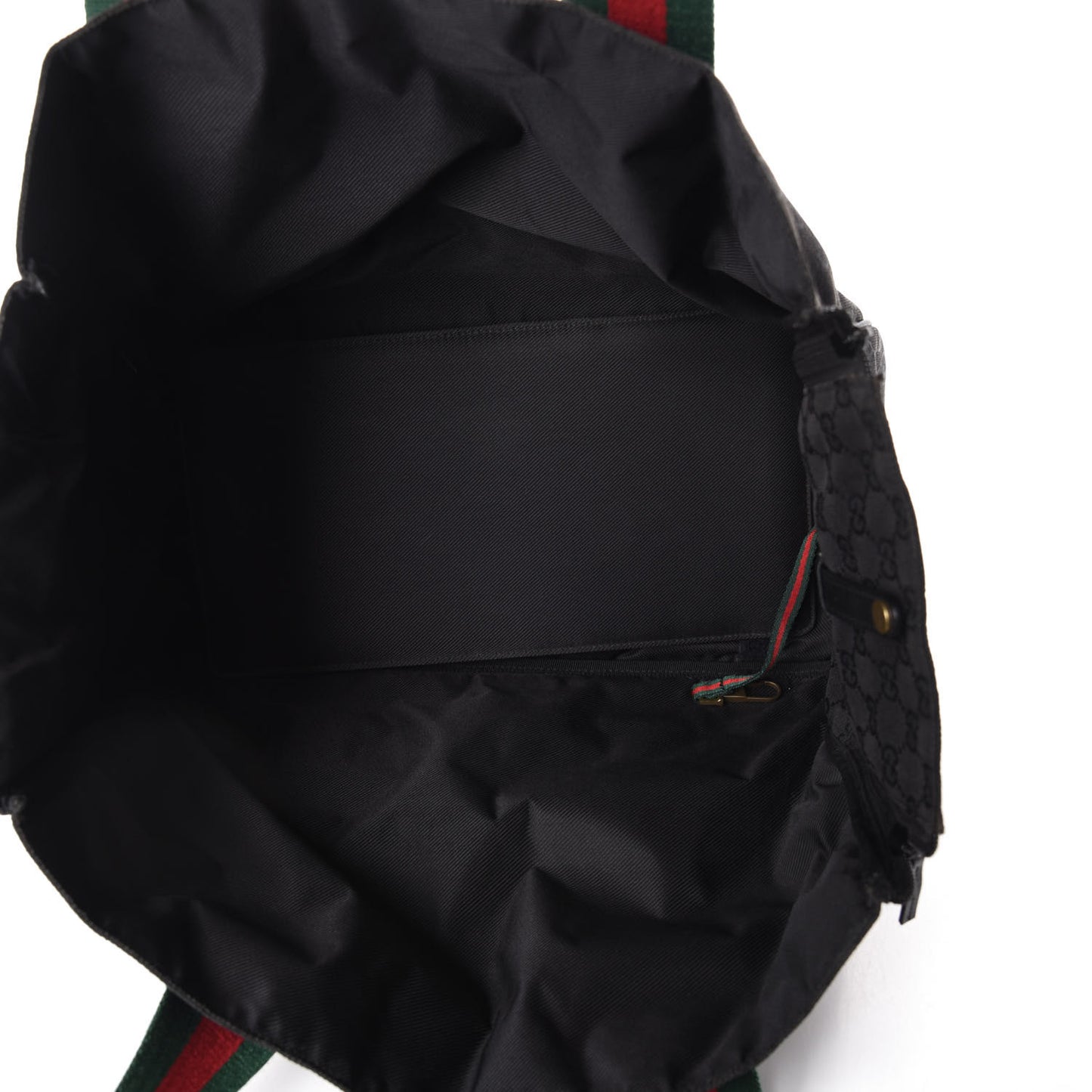 Monogram Web Dog Carrier Black