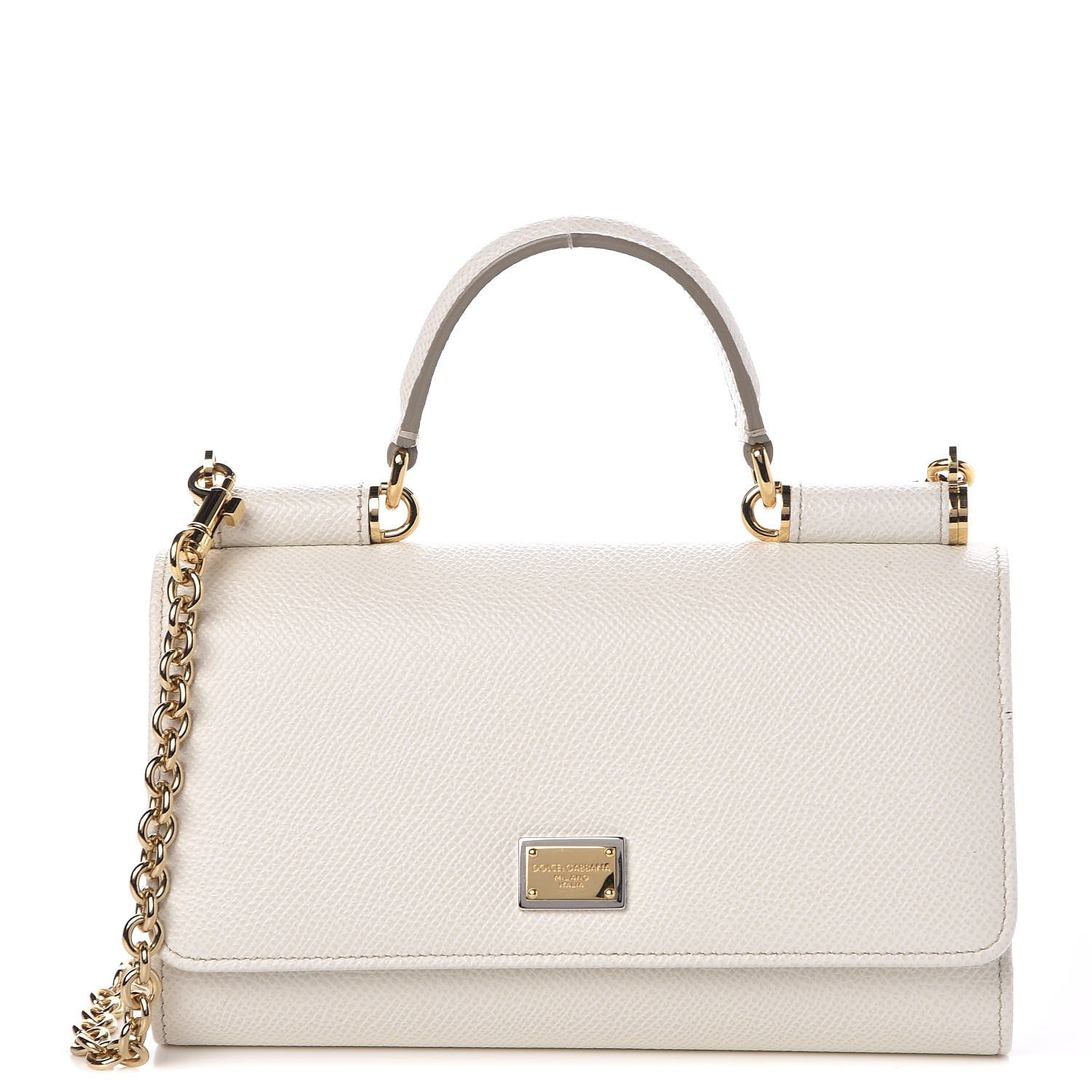 Dolce & Gabbana Dauphine Mini Von Bag White 1 of 13