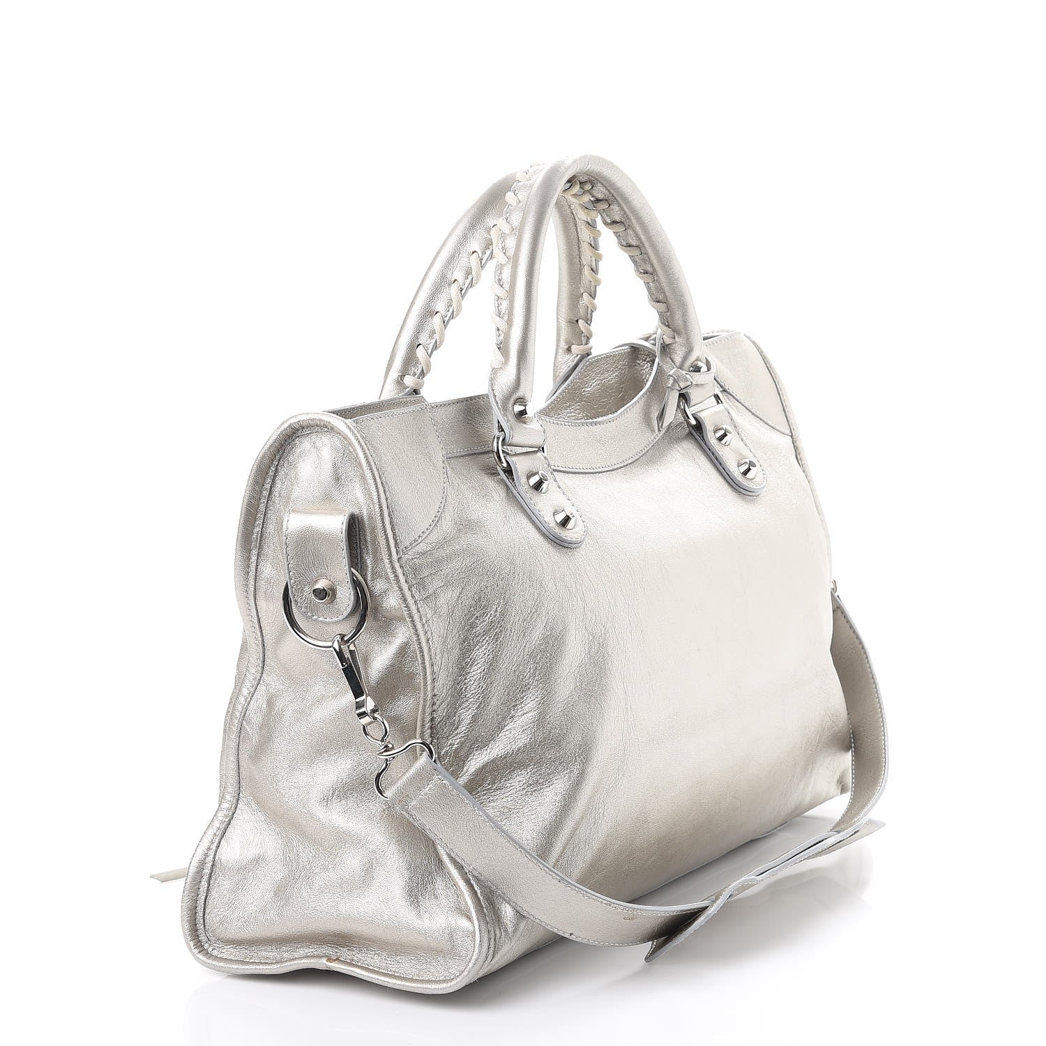 Balenciaga Agneau Classic Silver Hardware City 3 of 11