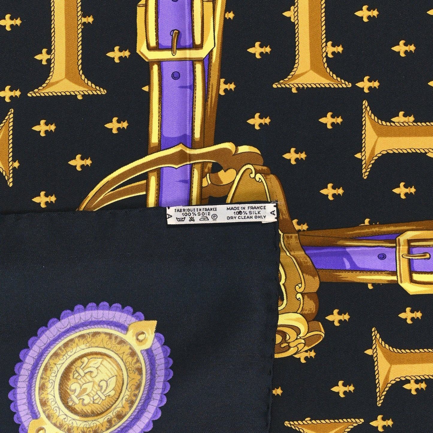 Silk Selles a Housse Scarf 90