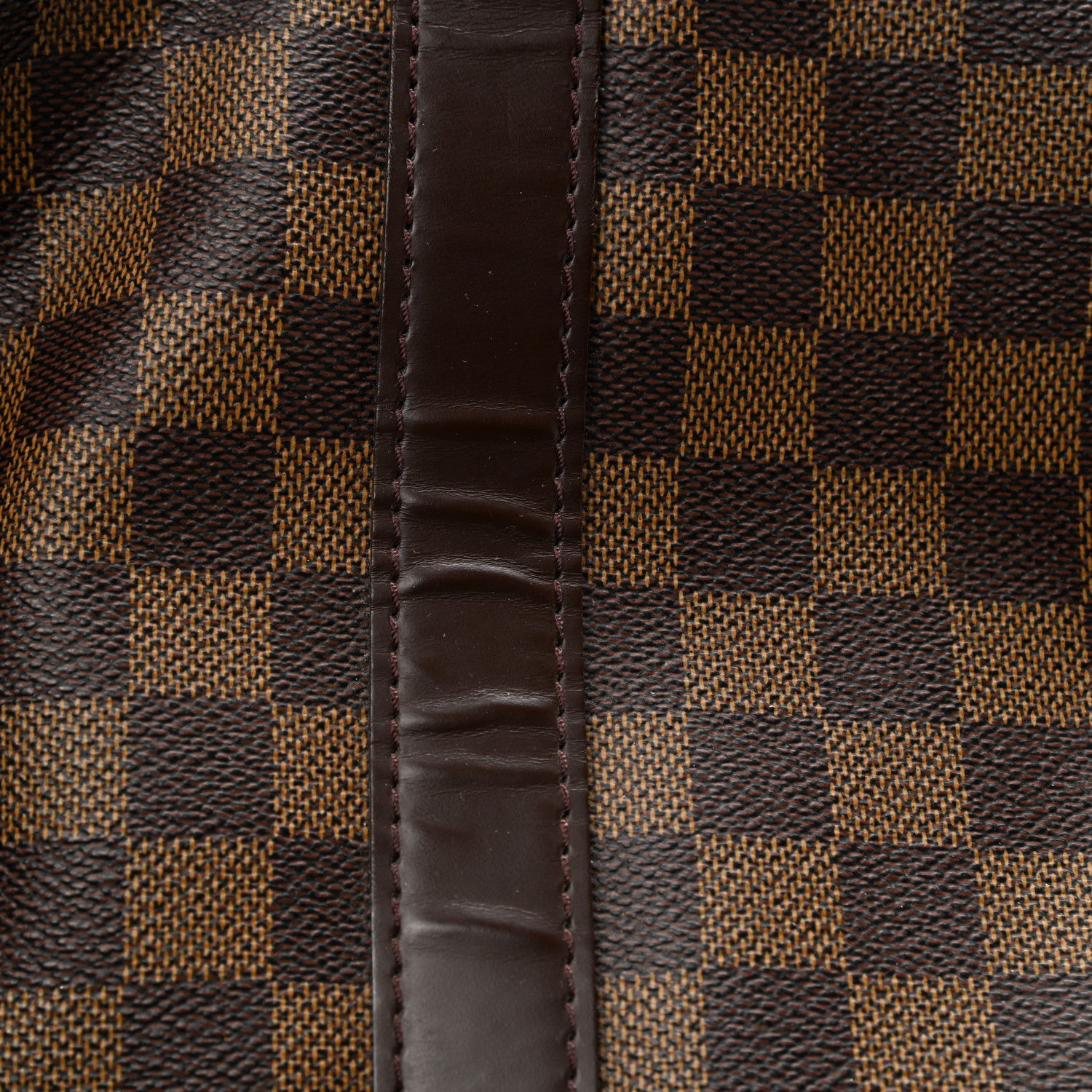 Louis Vuitton Damier Ebene Keepall Bandouliere 55 10 of 11