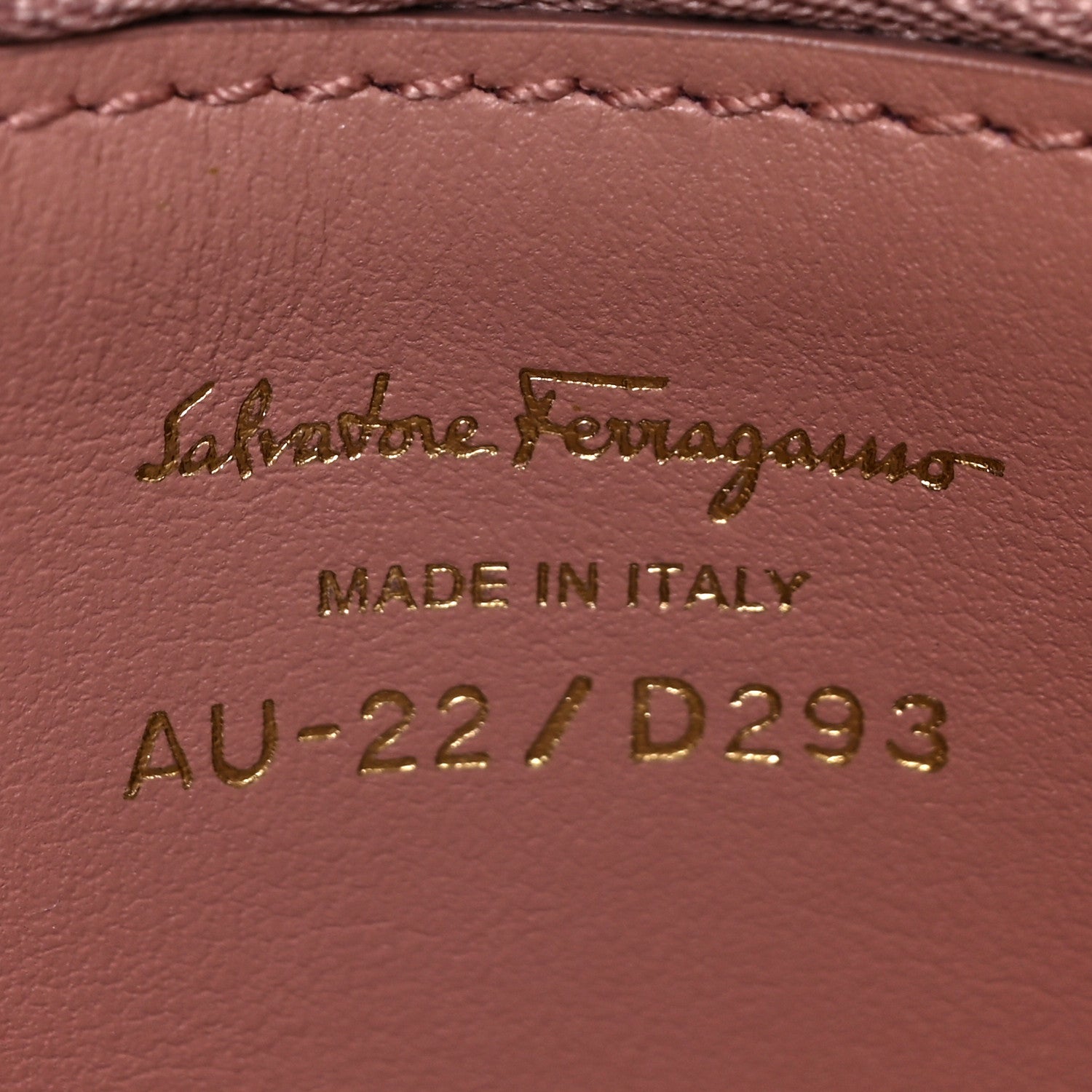 Salvatore Ferragamo Calfskin Vela Crossbody Bag Antique Rose 6 of 17
