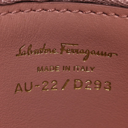 Salvatore Ferragamo Calfskin Vela Crossbody Bag Antique Rose 6 of 17