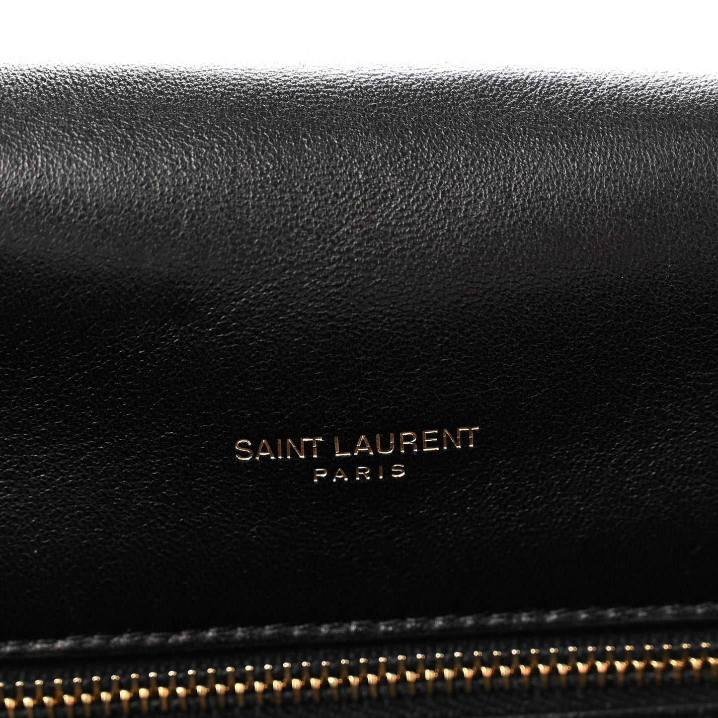 Lambskin Quilted Sade Puffer Envelope Clutch Black