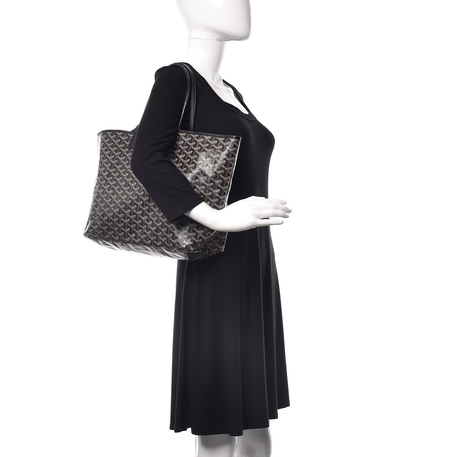 Goyard Goyardine Saint Louis PM Black 2 of 13