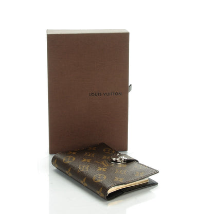 Louis Vuitton Monogram Koala Small Ring Agenda Cover Black 7 of 7