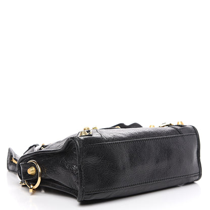 Balenciaga Agneau Giant 12 Gold Hardware Mini City Black 3 of 8