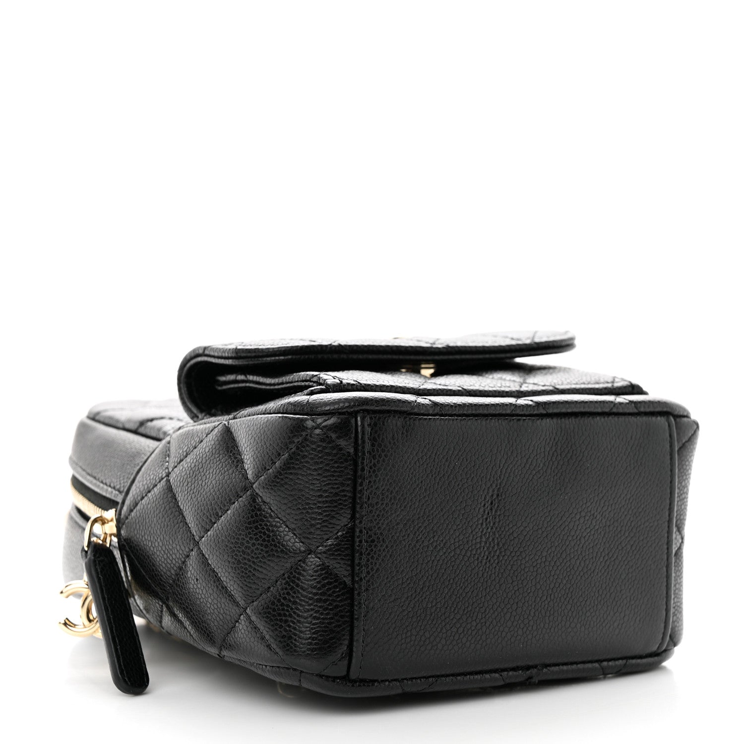 Chanel Caviar Quilted CC Mini Classic Backpack Black 4 of 10