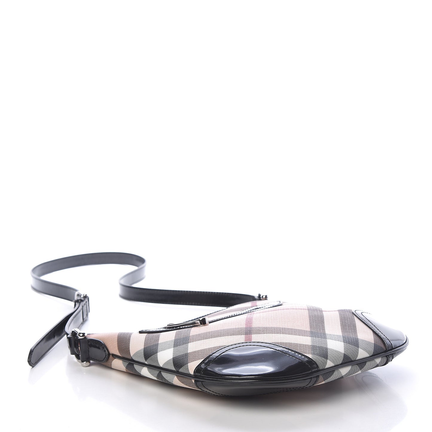 Supernova Check Small Dryden Crossbody Bag Black
