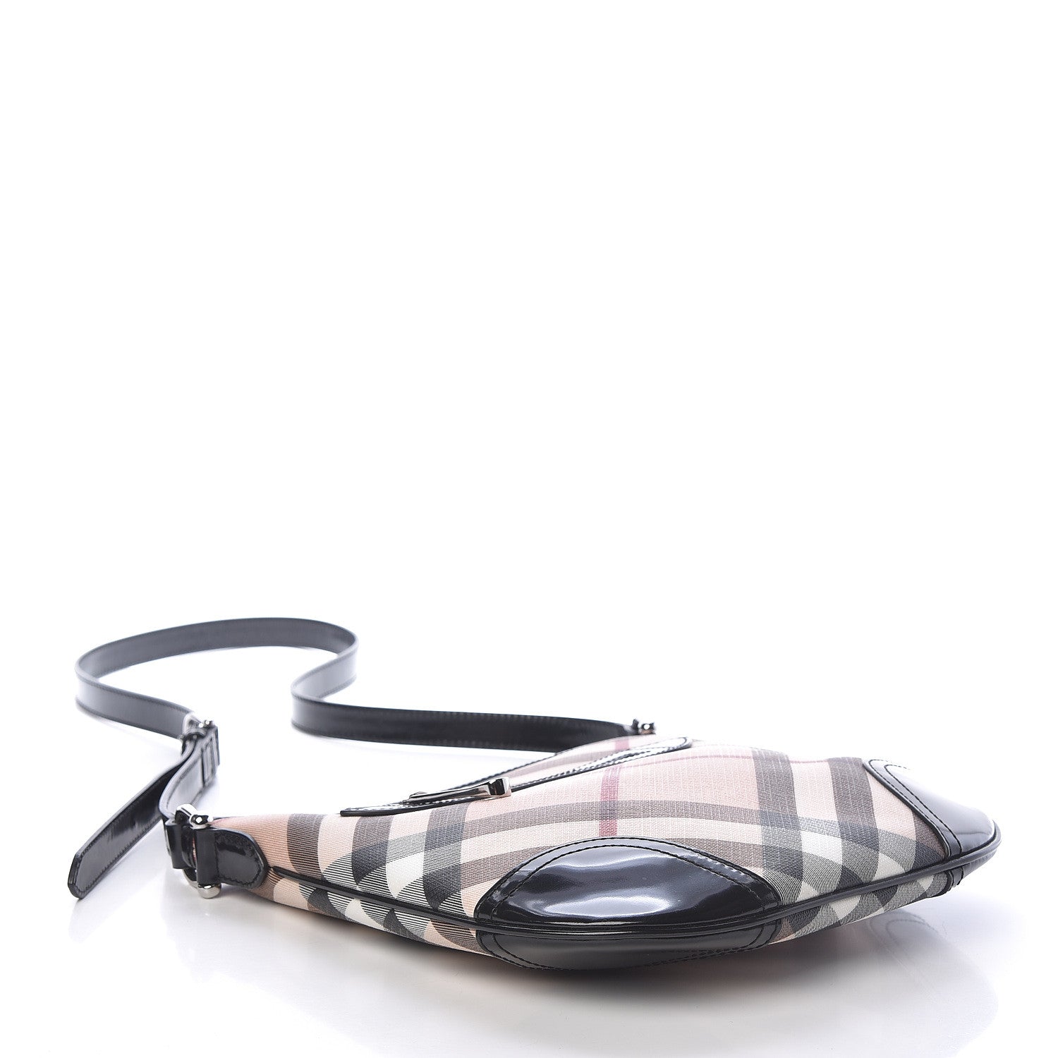 Burberry Supernova Check Small Dryden Crossbody Bag Black 4 of 10
