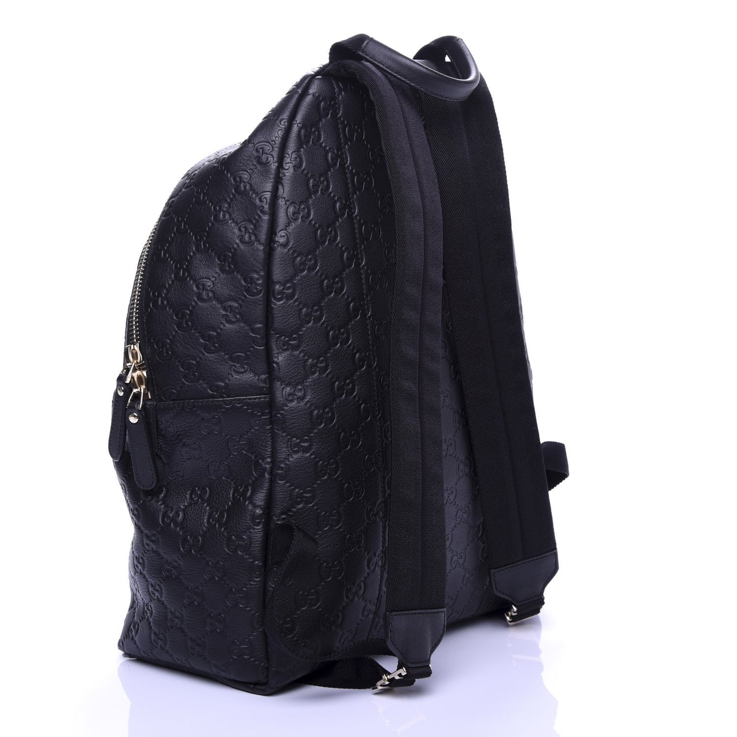 Guccissima Medium Classic Backpack Black