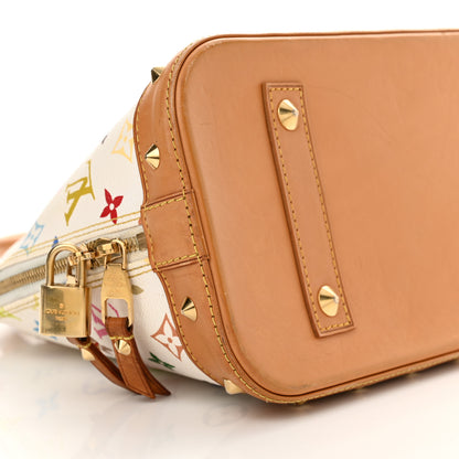 Louis Vuitton Monogram Multicolor Alma PM White 9 of 11