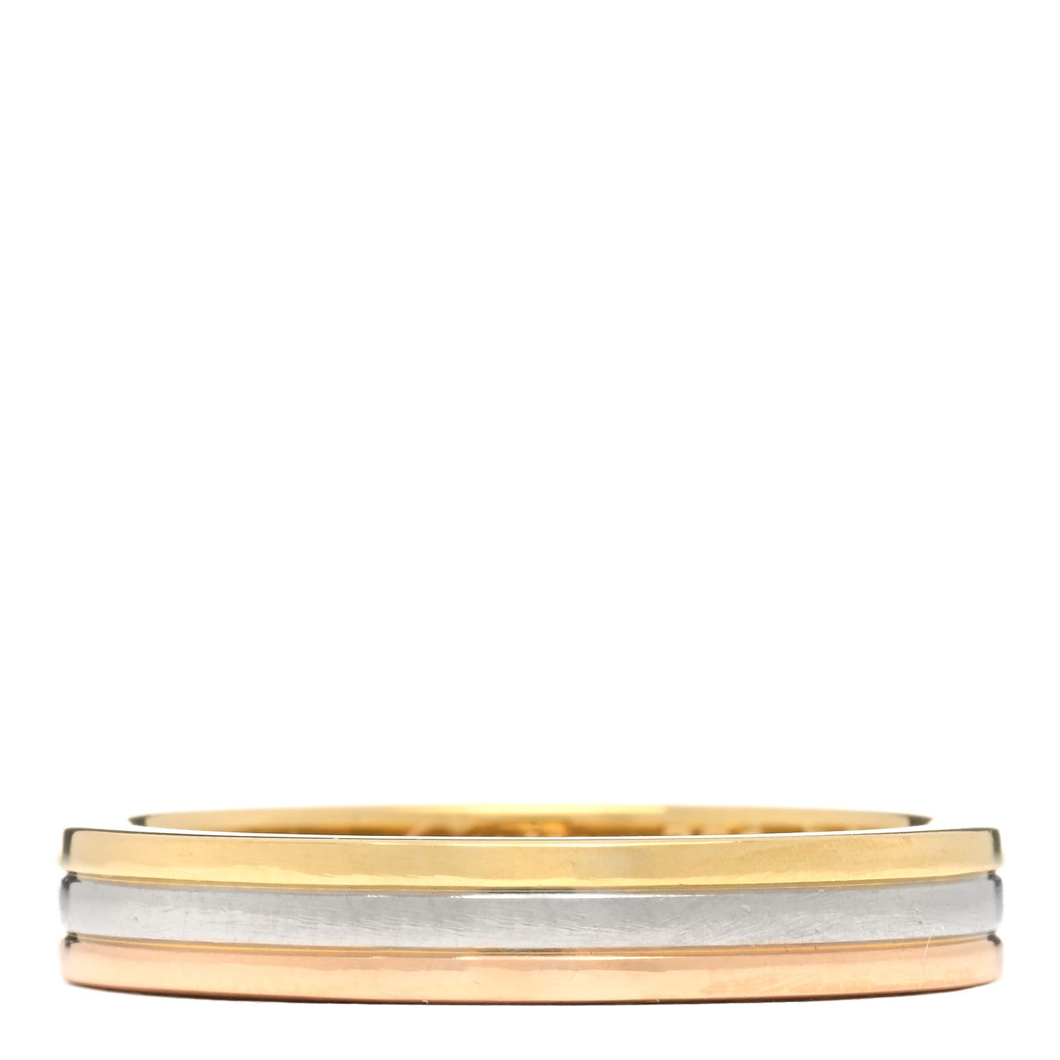 Cartier 18K Pink White Yellow Gold 3.5mm Vendome Louis Cartier Wedding Band Ring 54 7 2 of 3
