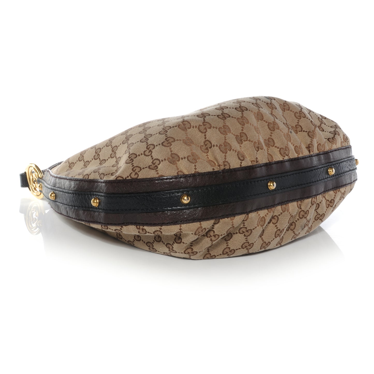 Monogram Interlocking Medium Hobo Ebony