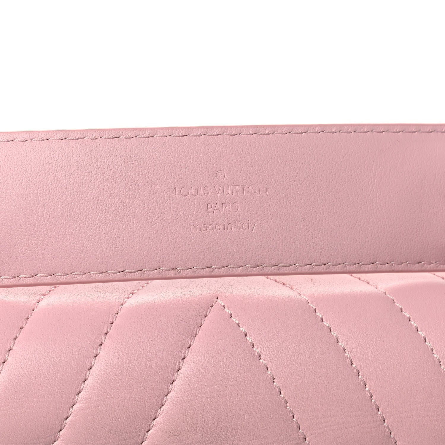 Louis Vuitton Calfskin New Wave Chain MM Smoothie Pink 6 of 9
