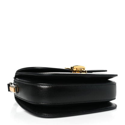 Gucci Azalea Calfskin Mini Sylvie 1969 Flap Messenger Bag Black 4 of 9