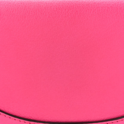 Chloe Calfskin Small Nile Bracelet Minaudiere Bag Fuchsia Rose 7 of 12
