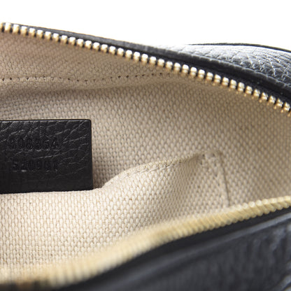 Gucci Pebbled Calfskin Small Soho Disco Bag Black 7 of 12