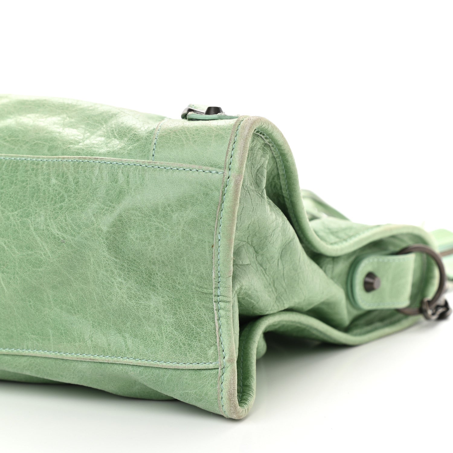 Balenciaga Agneau Classic Hardware City Vert D'eau 9 of 9
