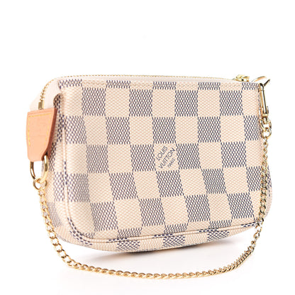 Louis Vuitton Damier Azur Mini Pochette Accessories 3 of 7