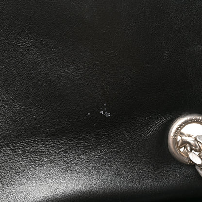 Saint Laurent Calfskin Y Quilted Monogram Large Loulou Chain Satchel Black 9 of 10