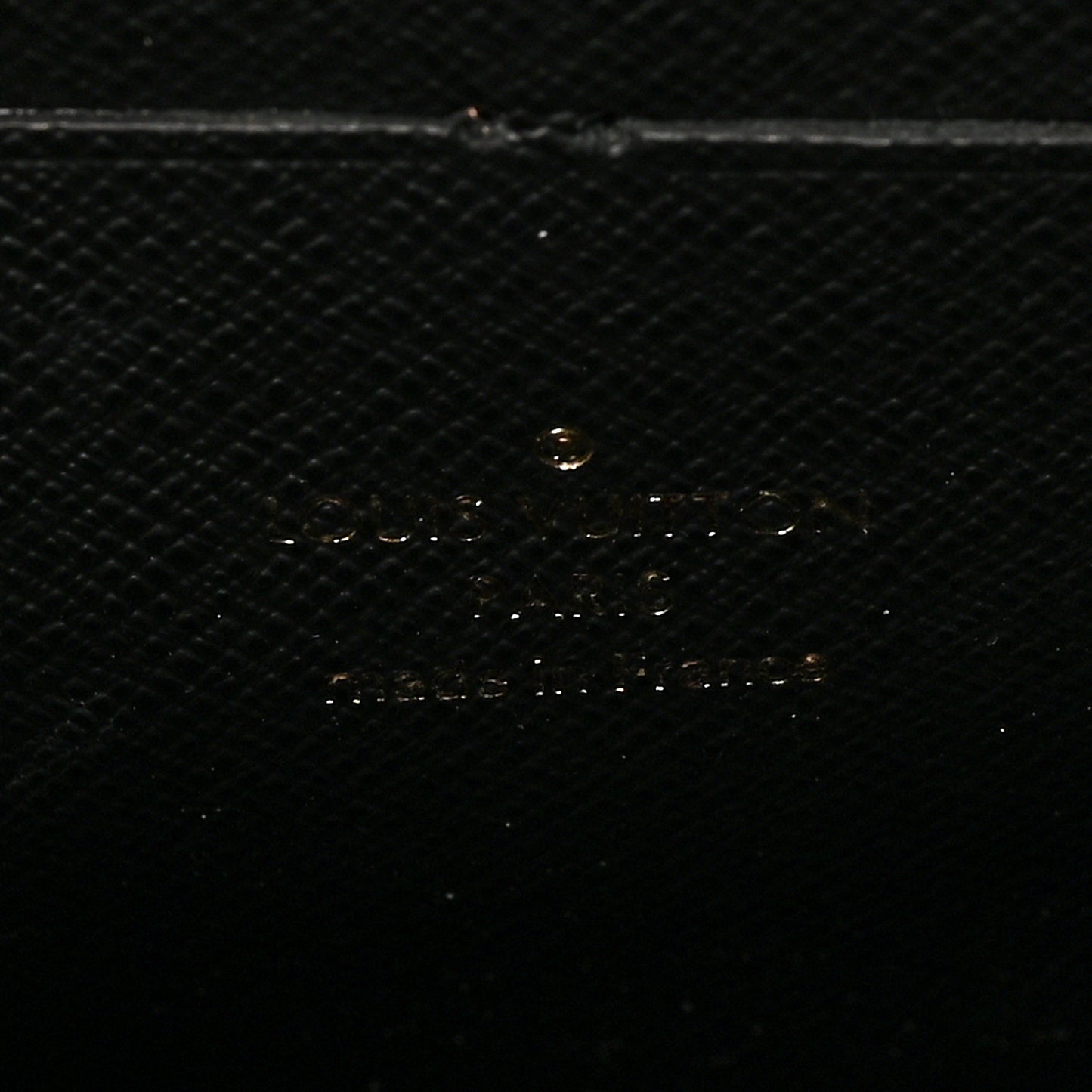 Epi Twist Belt Chain Wallet Black