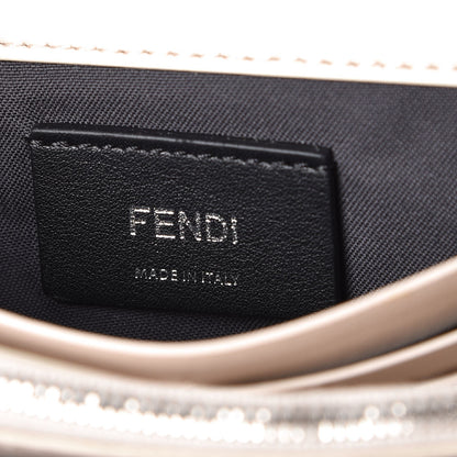 Fendi Vitello Liberty F is Fendi Whipstitch Bow Wallet On Chain Camelia Multicolor 6 of 8