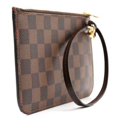 Louis Vuitton Damier Ebene Neverfull PM Pochette 3 of 11