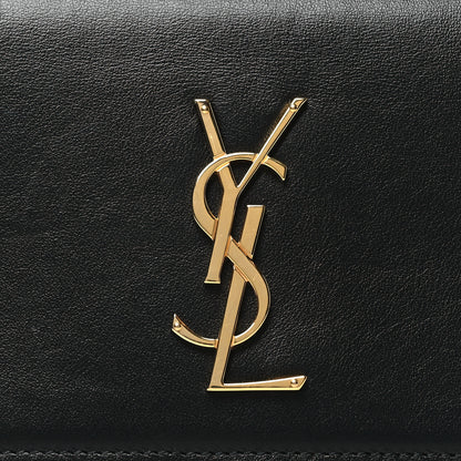 Saint Laurent Smooth Calfskin Monogram Kate Belt Bag Black 8 of 10