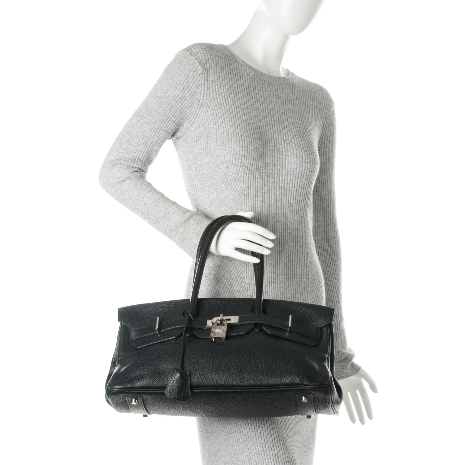 Hermes Taurillon Clemence JPG Birkin 42 Black 2 of 17