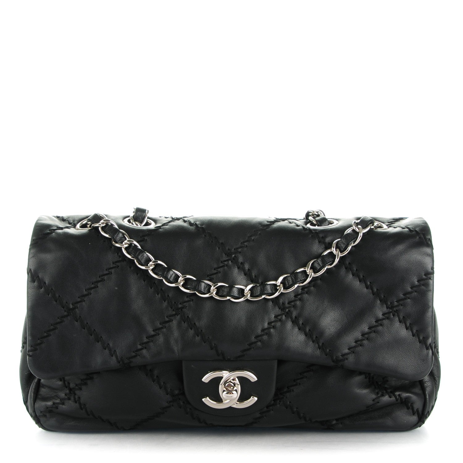 Chanel Lambskin Ultimate Stitch Flap Black 1 of 8