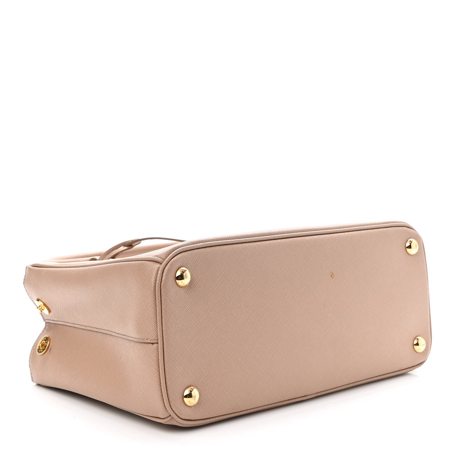 Prada Saffiano Mini Galleria Double Zip Tote Cammeo 3 of 10