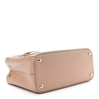 Prada Saffiano Mini Galleria Double Zip Tote Cammeo 3 of 10