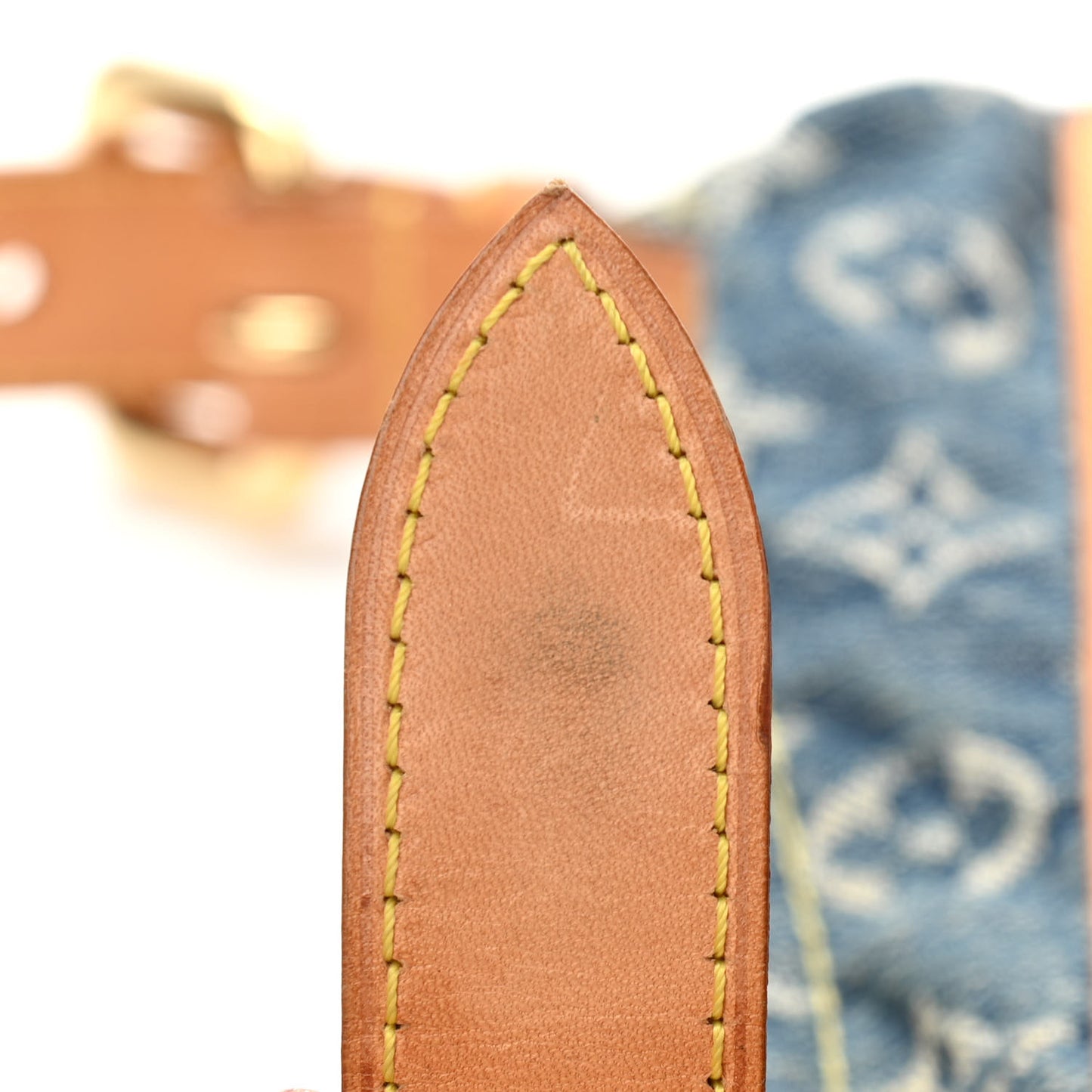 Monogram Denim Baggy PM Blue