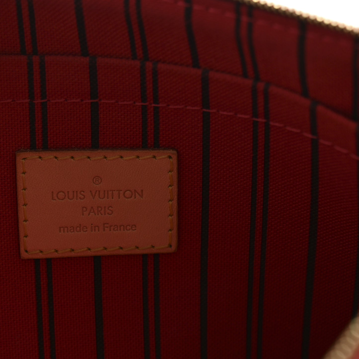 Monogram Neverfull MM GM Pochette Pivoine