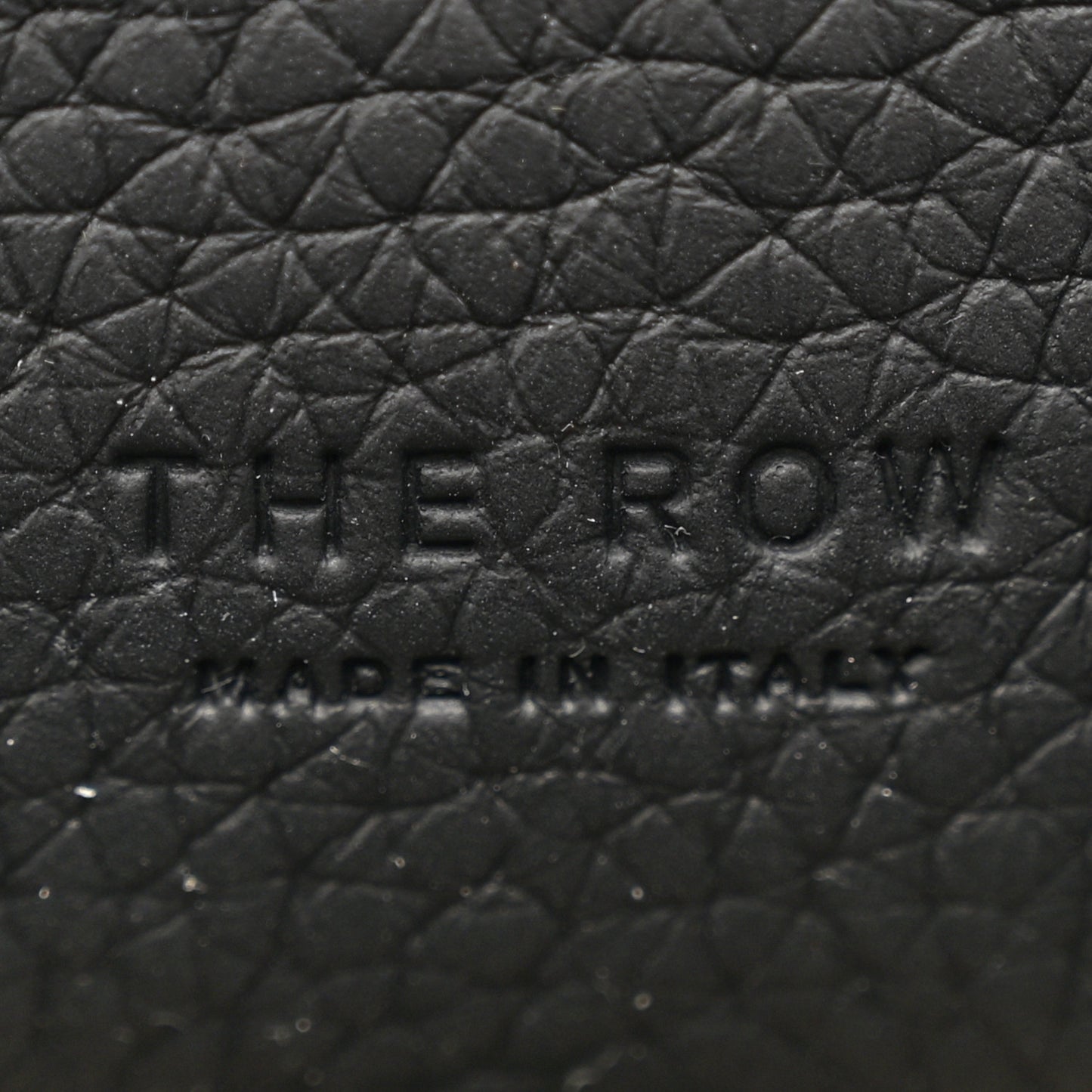 Grained Calfskin Soft Margaux 10 Bag Black