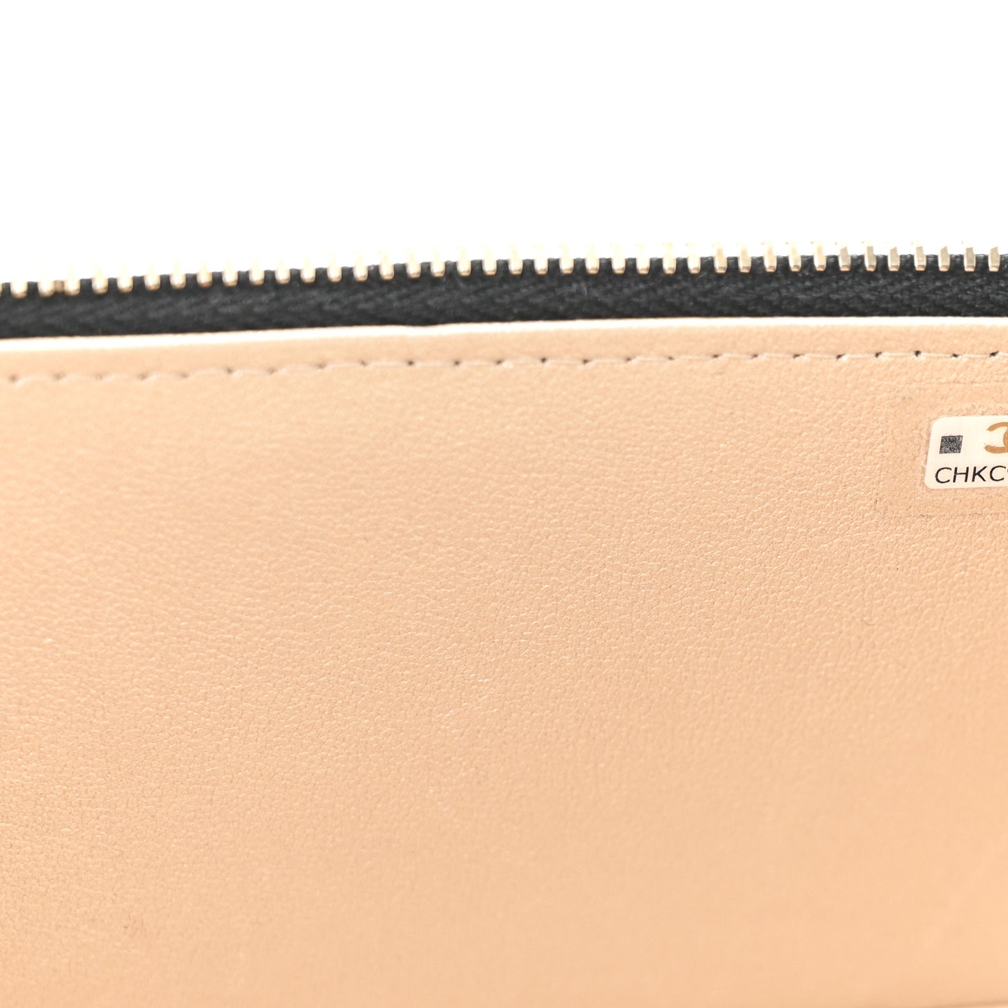 Lambskin Quilted Small CC Dynasty Vanity Case With Chain Black
