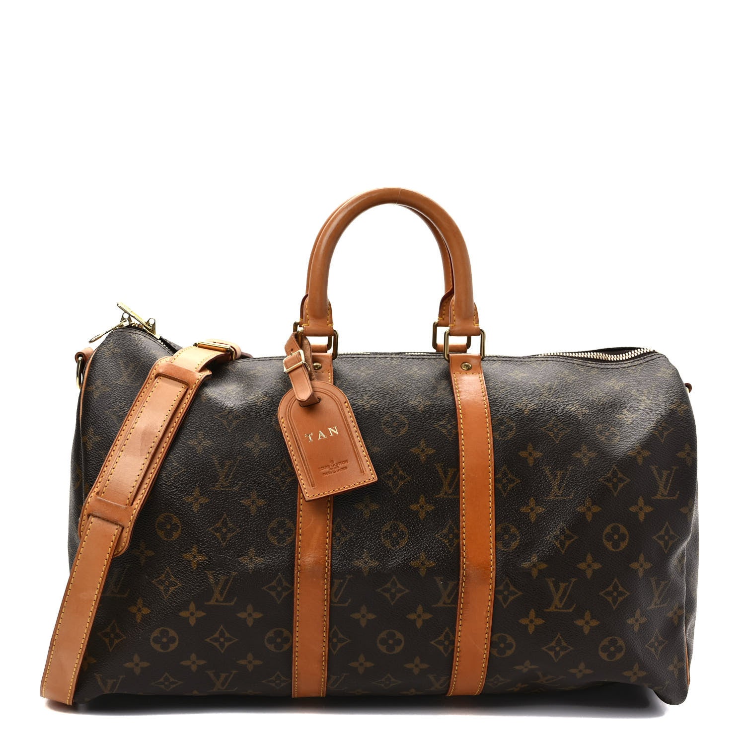 Louis Vuitton Monogram Keepall Bandouliere 45 1 of 12