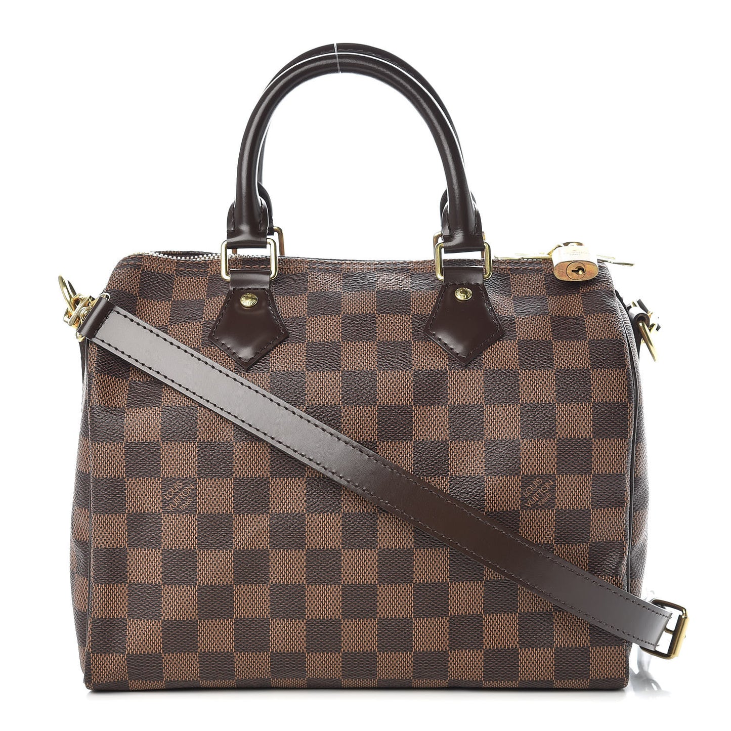 Damier Ebene Speedy Bandouliere 25