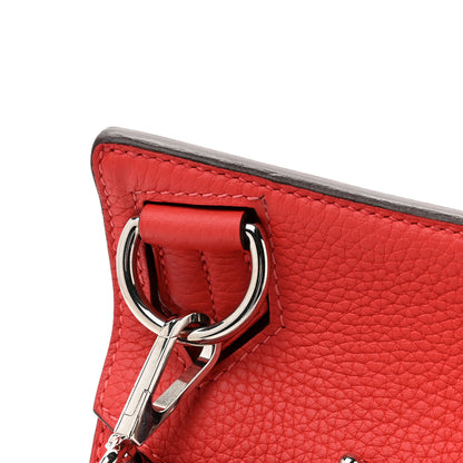 Hermes Taurillon Clemence Jypsiere 28 Bougainvillea 13 of 14