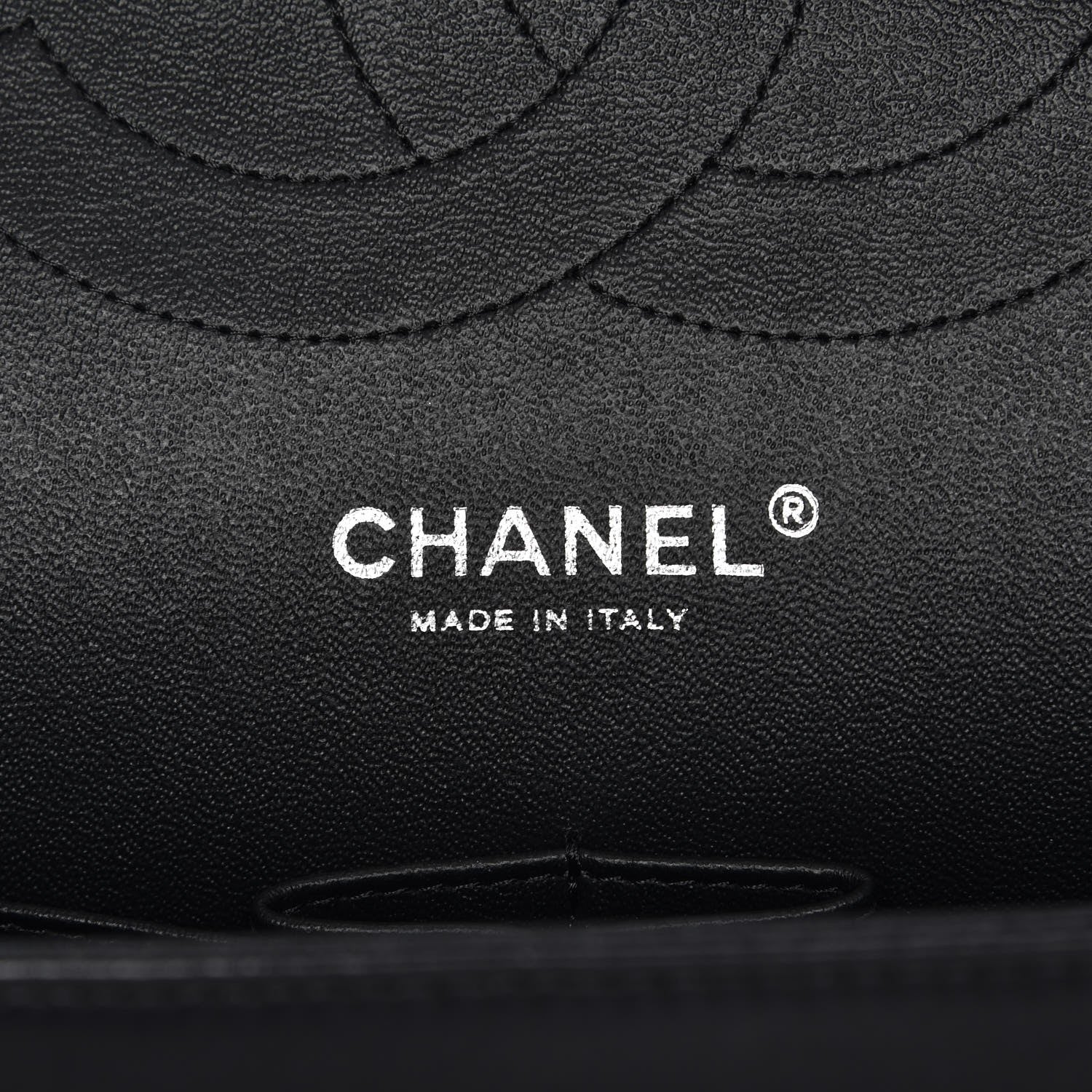 Chanel Lambskin Chevron Quilted Jumbo Double Flap So Black 6 of 8