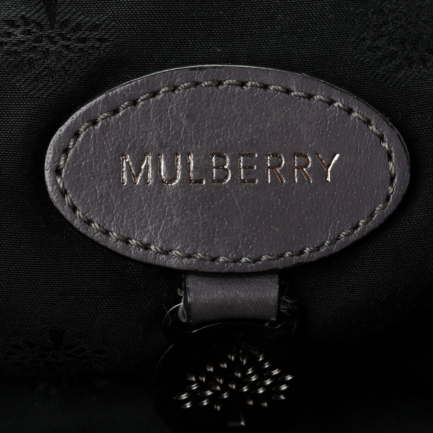 Mulberry Soft Buffalo Medium Alexa Foggy Grey 6 of 10