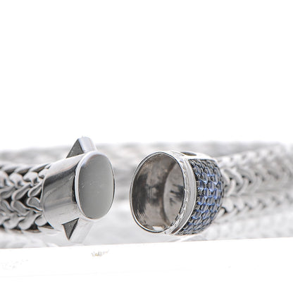 John Hardy Sterling Silver Blue Sapphire Classic Chain Bracelet L 5 of 5