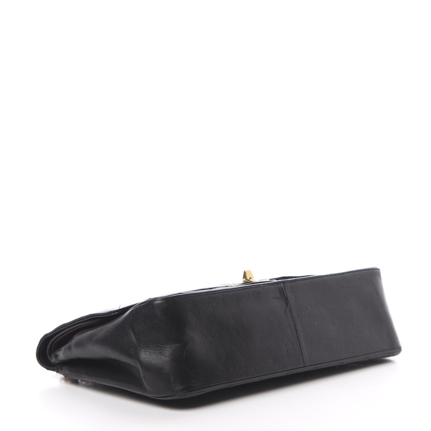 Chanel Lambskin Quilted Medium Double Flap Black 4 of 22