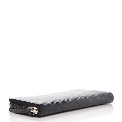 Louis Vuitton Epi Clemence Wallet Black 4 of 8