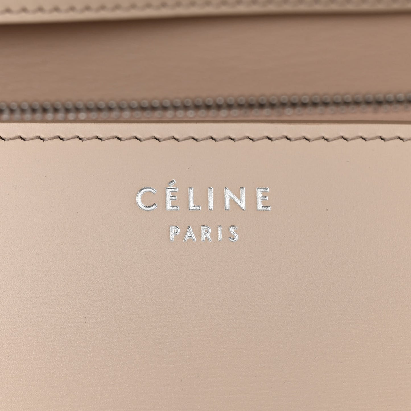Calfskin Medium Classic Box Flap Bag Cream